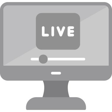 Canlı modern simge, vektör çizimi