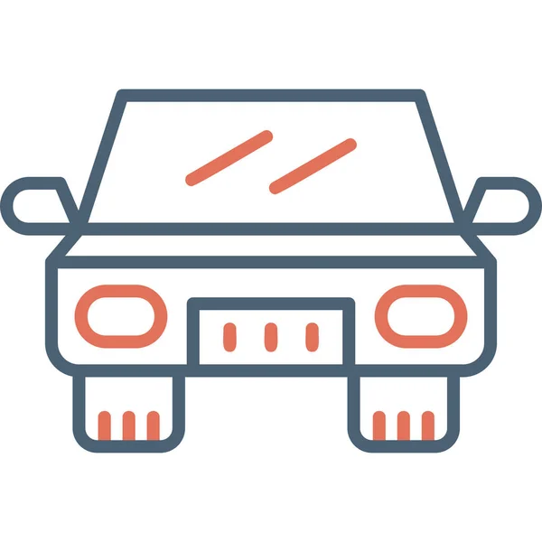 Coche Icono Moderno Ilustración Vectorial — Vector de stock