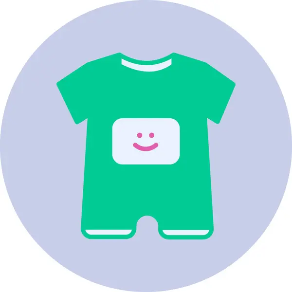 Tshirt Web Icon Simple Illustration — Stock Vector