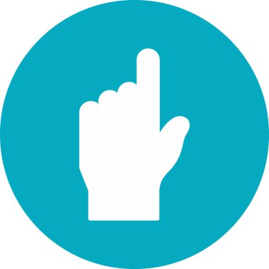 Bir parmak yukarı, el işareti.