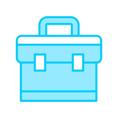 Çanta. Web simgesi basit tasarım 