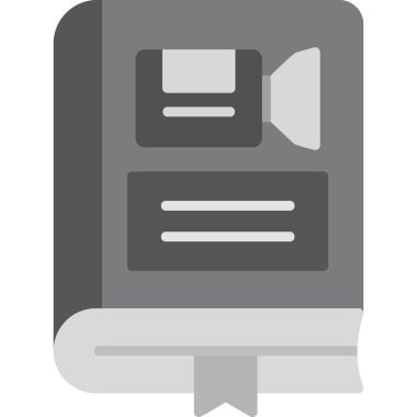 Sinema web simgesi basit illüstrasyon