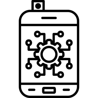 Cep telefonu. Basit tasarım