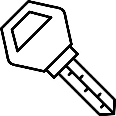 Kalem. Web simgesi basit illüstrasyon