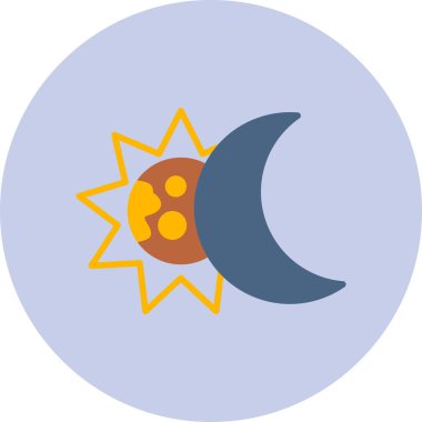 Ayın soyut web renk çizimi  