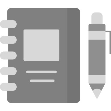 Çizim kitabı modern simge, vektör illüstrasyonu