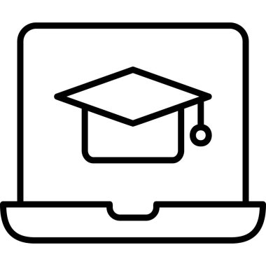 Mezuniyet şapkası Web simgesi