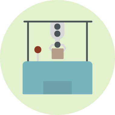 Modern eğitim ikonunun vektör illüstrasyonu