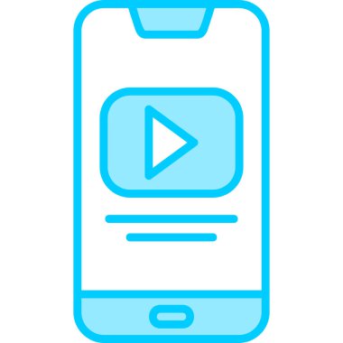 Cep telefonu. Web simgesi vektör illüstrasyonu