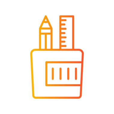 kalem simgesi vektör illüstrasyonu