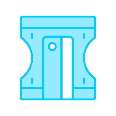 Pencil Sharpener icon background. vector illustration