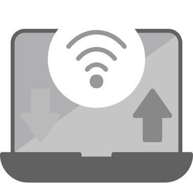 wifi simgesi vektör illüstrasyonu