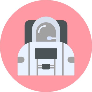 Astronomi. Web simgesi basit illüstrasyon