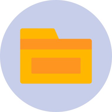 folder icon, web simple illustration