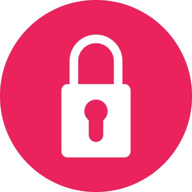 ikon vektör illüstrasyonunu kilitle 