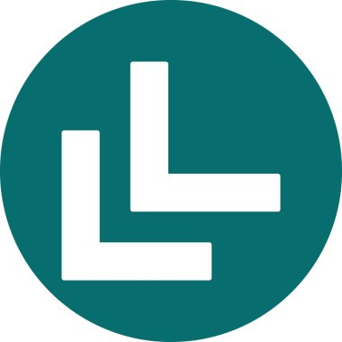 Sembol tek ağ simgesinin vektör illüstrasyonu