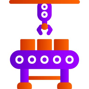 Vektör çizgisi simgesini monte et