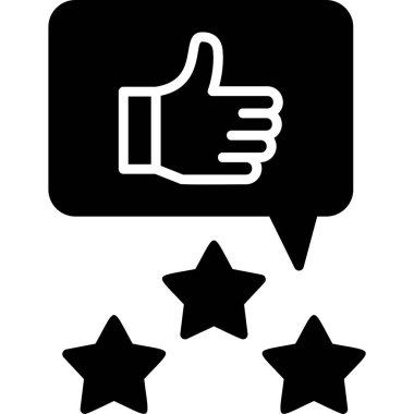 Modern simge, vektör illüstrasyonunu gözden geçir