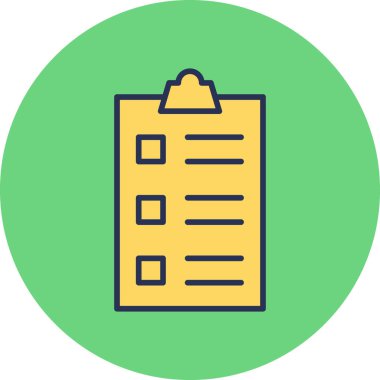 Liste Panosu. Basit tasarım