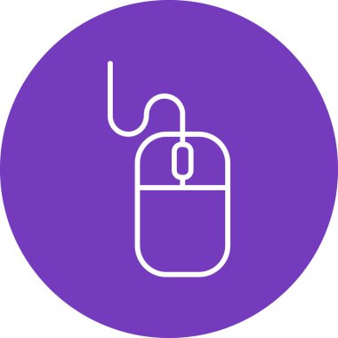 fare düz vektör simgesi