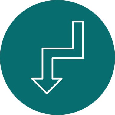 ok simgesinin vektör illüstrasyonu