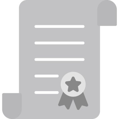 Garanti veriyorum. Web simgesi vektör illüstrasyonu