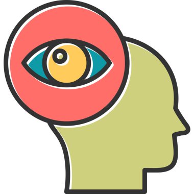 Vision icon modern vector illustration