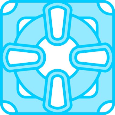 geometrik şekillerdeki soyut desenler.