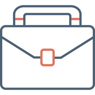 Portföy. Web simgesi basit illüstrasyon