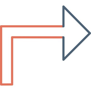 ok simgesi işaret vektör illüstrasyonu