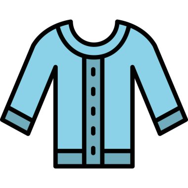 Kumaş. Web simgesi basit illüstrasyon