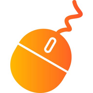 Seo ve teknoloji sembolünün vektör çizimi. Sevimli ve küçük hisse senedi koleksiyonu.