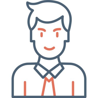 Açık Artırma web simgesi basit illüstrasyon