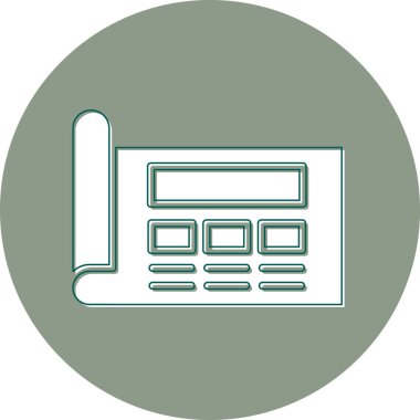 Basit vektör simgesi planla