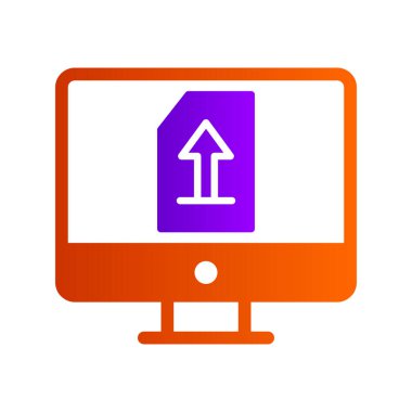 upload File simple illustration icon