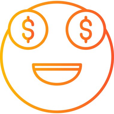 para ve finans kavramı, basit özet vektör tasarımı