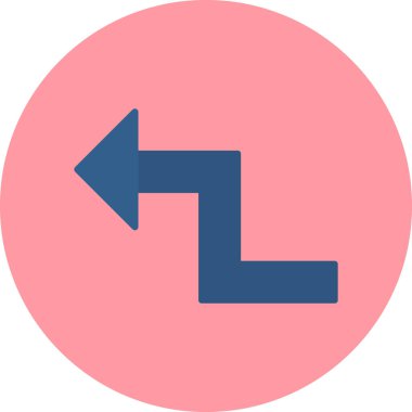 Projeniz için sol yön ok simgesi