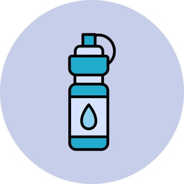 içecek şişesi, içecek grafiksel illüstrasyon  