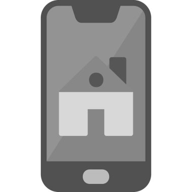 akıllı telefon simgesi vektör illüstrasyonu