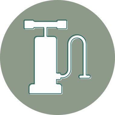 Tek bir simgenin vektör illüstrasyonu