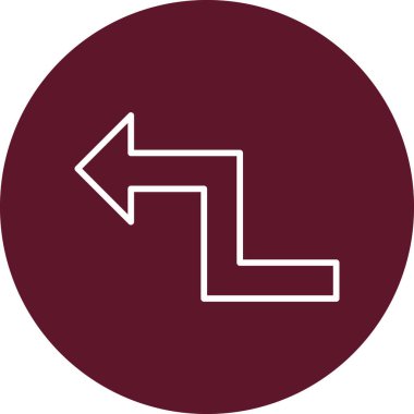 Projeniz için sol yön ok simgesi