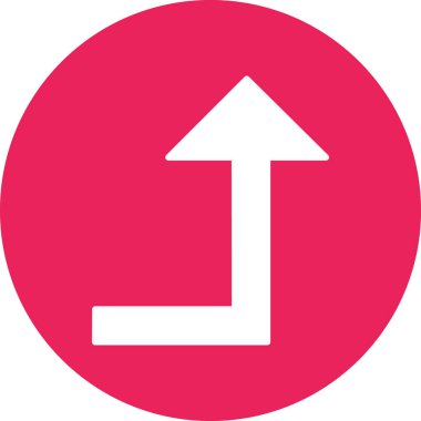 ok simgesi işaret vektör illüstrasyonu