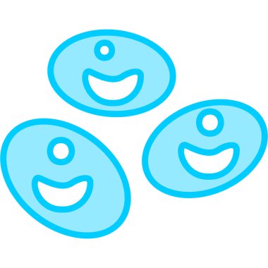 Kan hücresi. Web simgesi vektör illüstrasyonu 