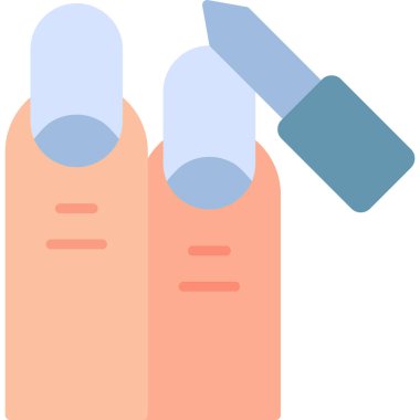 Tırnak törpüsü. Basit illüstrasyon