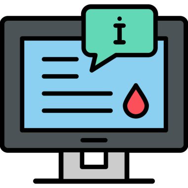  Information  web icon simple illustration