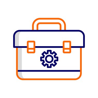 vector illustration of modern Toolbox icon