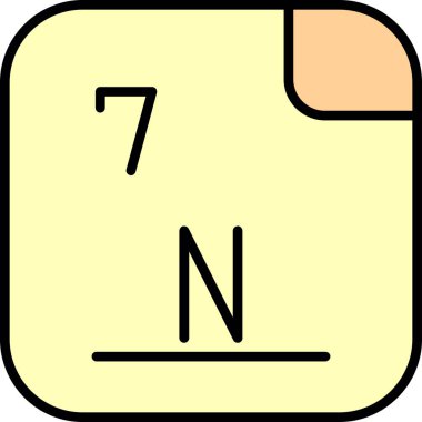 Nitrojen, N sembolü ve atom numarası 7 olan kimyasal elementtir. Nitrojen, periyodik tablonun 15. grubunun en hafif üyesidir ve genellikle pnictojenler olarak adlandırılır. Evrende ortak bir elementtir. Vektör simgesi