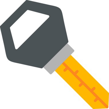 Tornavida. Web simgesi basit illüstrasyon