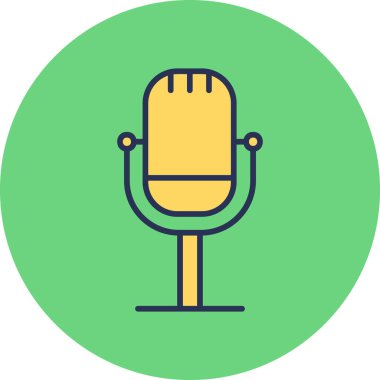 Çevrimiçi yayın. Web simgesi basit tasarım