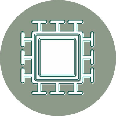 seo modern simgesinin vektör illüstrasyonu